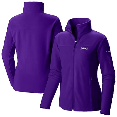 Columbia Los Angeles Lakers Give  Go II Fleece Full-Zip Jacket