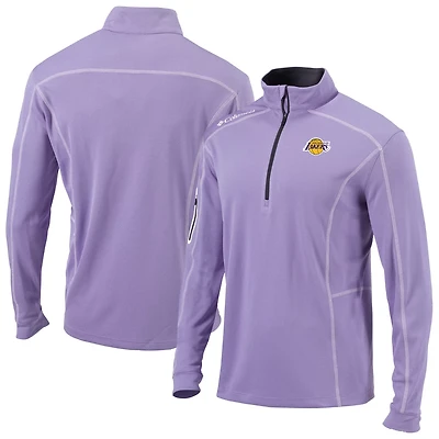 Columbia Los Angeles Lakers Omni-Wick Shotgun Quarter-Zip Jacket
