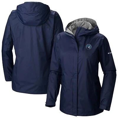 Columbia Minnesota Timberwolves Arcadia Full-Zip Rain Jacket