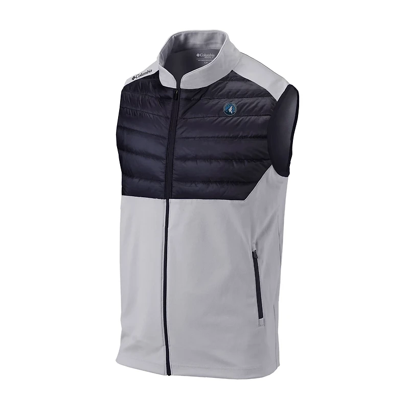 Columbia Minnesota Timberwolves Omni-Wick The Element Full-Zip Vest