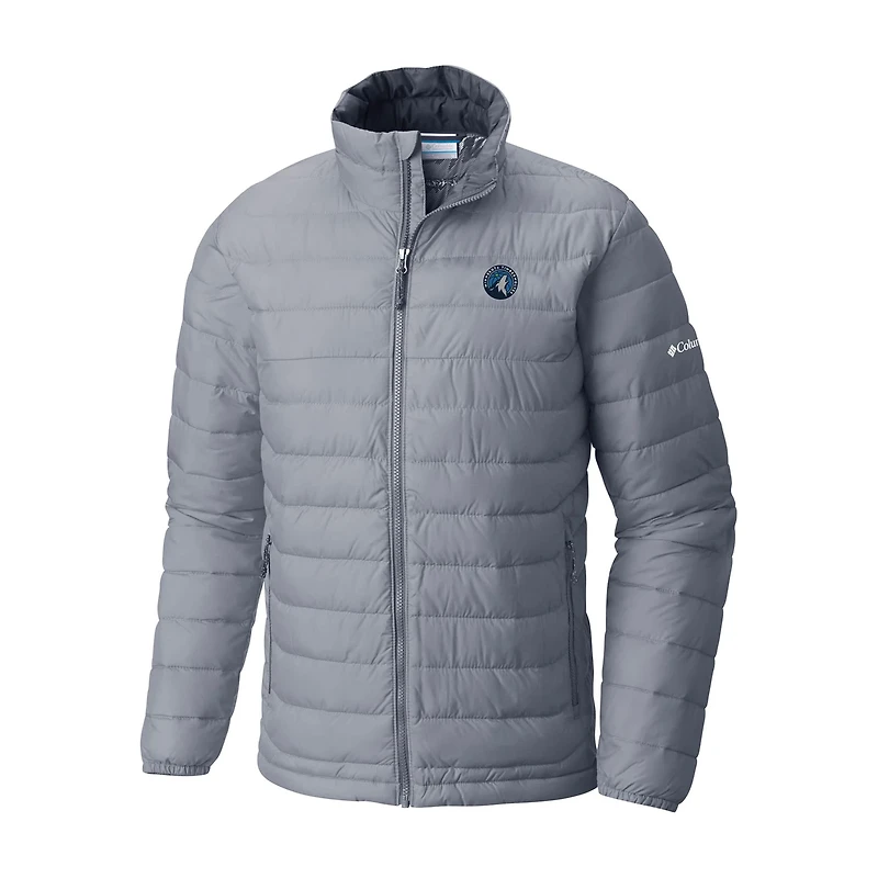 Columbia Minnesota Timberwolves Powder Lite Omni-Heat Reflective Full-Zip Jacket