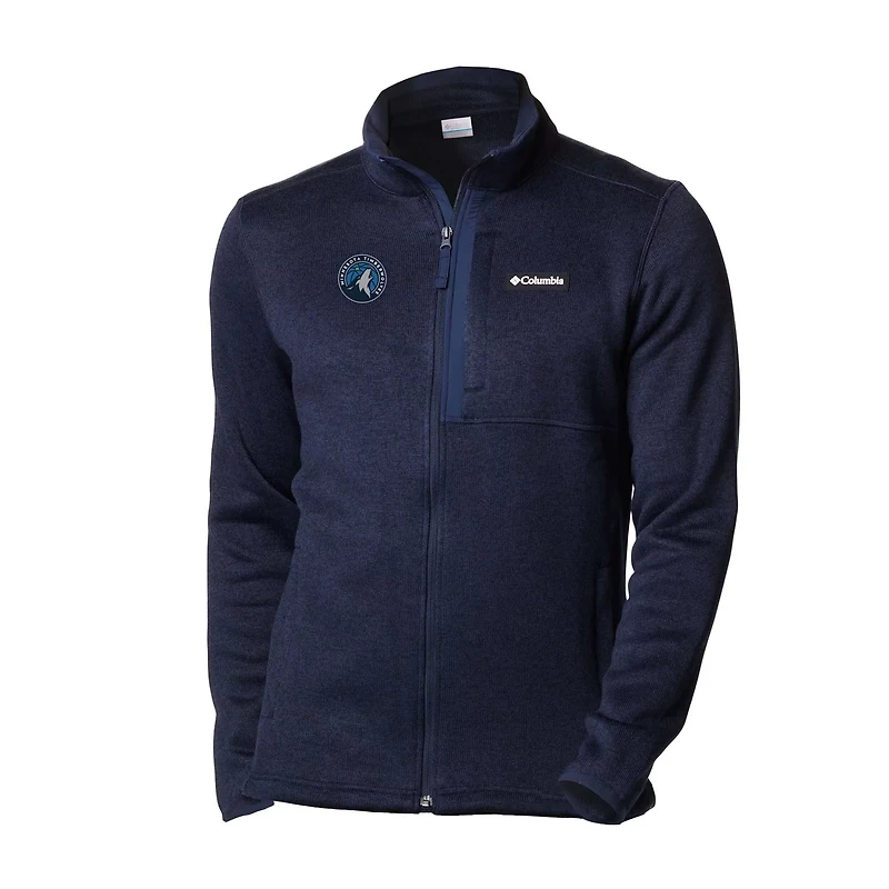 Columbia Minnesota Timberwolves Sweater Weather Full-Zip Jacket
