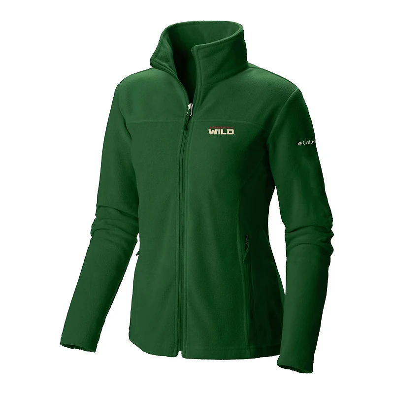 Columbia Minnesota Wild Give Go II Fleece Full-Zip Jacket