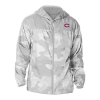 Columbia Montreal Canadiens Camo Flash Challenger Omni-Shade Full-Zip Hoodie Windbreaker Jacket