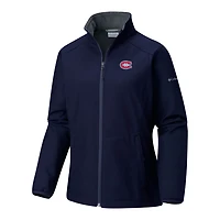 Columbia Montreal Canadiens Kruser Ridge II Shoftshell Full-Zip Jacket