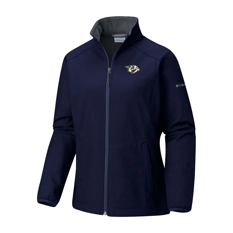 Columbia Nashville Predators Kruser Ridge II Shoftshell Full-Zip Jacket
