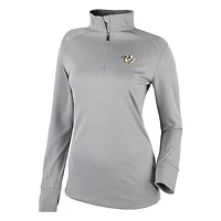 Columbia Nashville Predators Shotgun Omni-Wick 20 Raglan Quarter-Zip Top