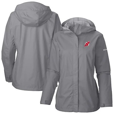 Columbia New Jersey Devils Arcadia Omni-Tech Full-Zip Hooded Rain Jacket