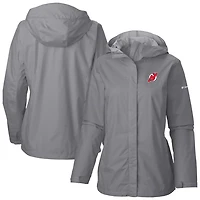 Columbia New Jersey Devils Arcadia Omni-Tech Full-Zip Hooded Rain Jacket
