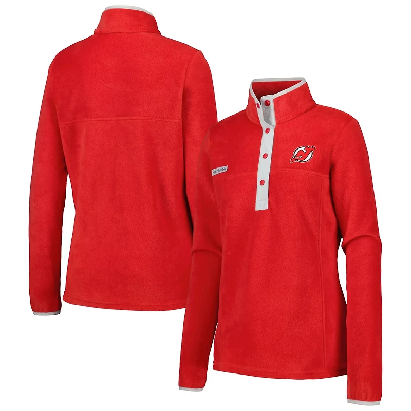 Columbia New Jersey Devils Benton Springs Half-Snap Jacket