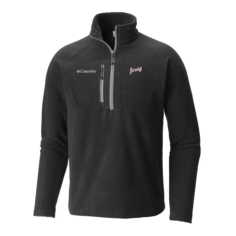 Columbia New Jersey Devils Fast Trek III Raglan Half-Zip Fleece Jacket