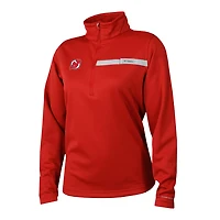 Columbia New Jersey Devils Skiff Guide Fleece Omni-Shade Quarter-Zip Jacket