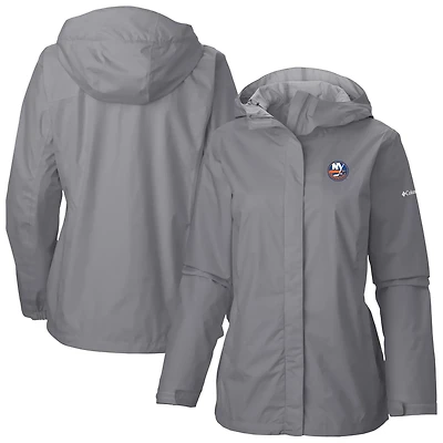 Columbia New York Islanders Arcadia Omni-Tech Full-Zip Hooded Rain Jacket