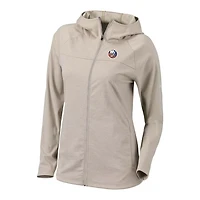 Columbia New York Islanders Half Shot Omni-Wick Raglan Full-Zip Hoodie