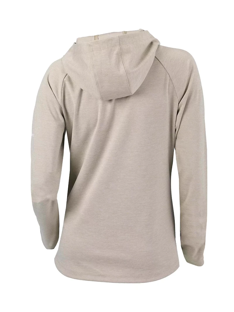 Columbia New York Islanders Half Shot Omni-Wick Raglan Full-Zip Hoodie