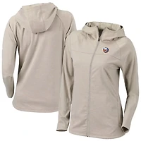 Columbia New York Islanders Half Shot Omni-Wick Raglan Full-Zip Hoodie