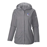 Columbia New York Rangers Arcadia Omni-Tech Full-Zip Hooded Rain Jacket
