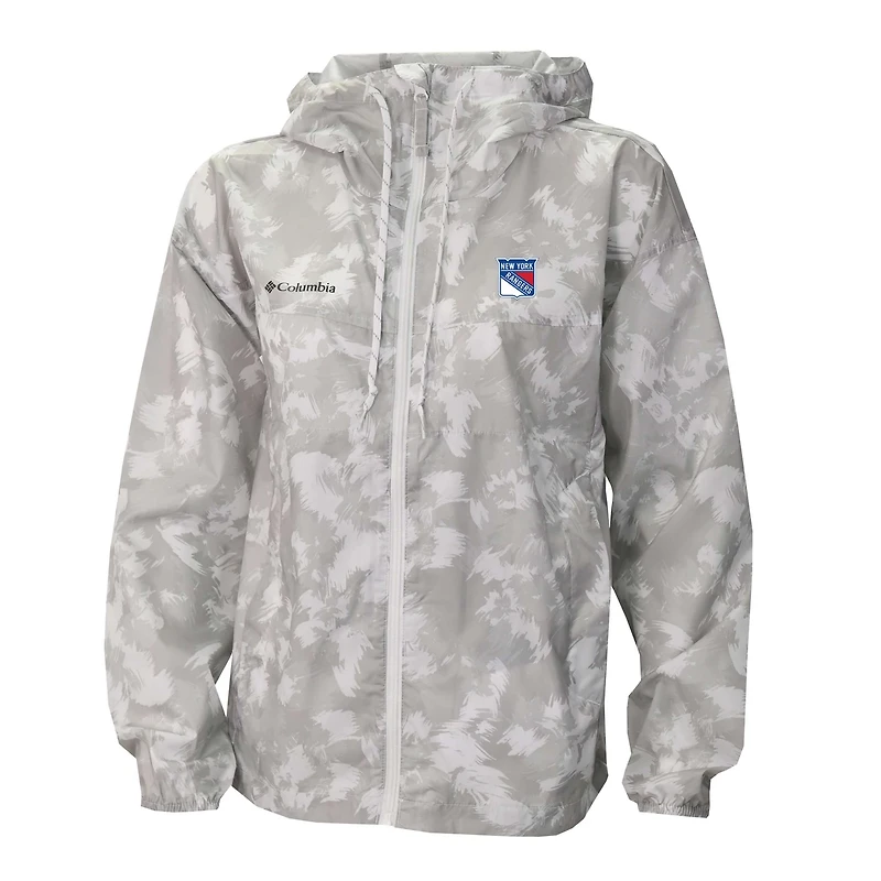 Columbia New York Rangers Flash Challenger Omni-Shade Full-Zip Windbreaker Jacket