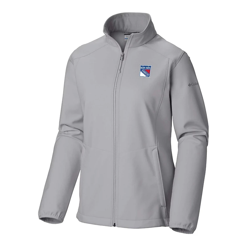 Columbia New York Rangers Kruser Ridge II Shoftshell Full-Zip Jacket