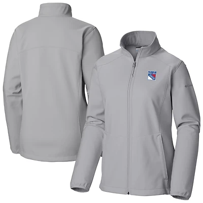 Columbia New York Rangers Kruser Ridge II Shoftshell Full-Zip Jacket