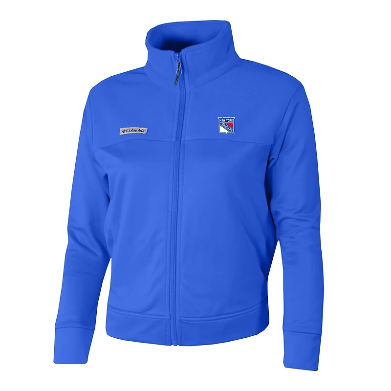 Columbia New York Rangers Omni-Wick Cropped River Fleece Full-Zip Jacket