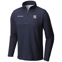 Columbia New York Yankees Big  Tall Rugged Ridge Half-Zip Pullover Top