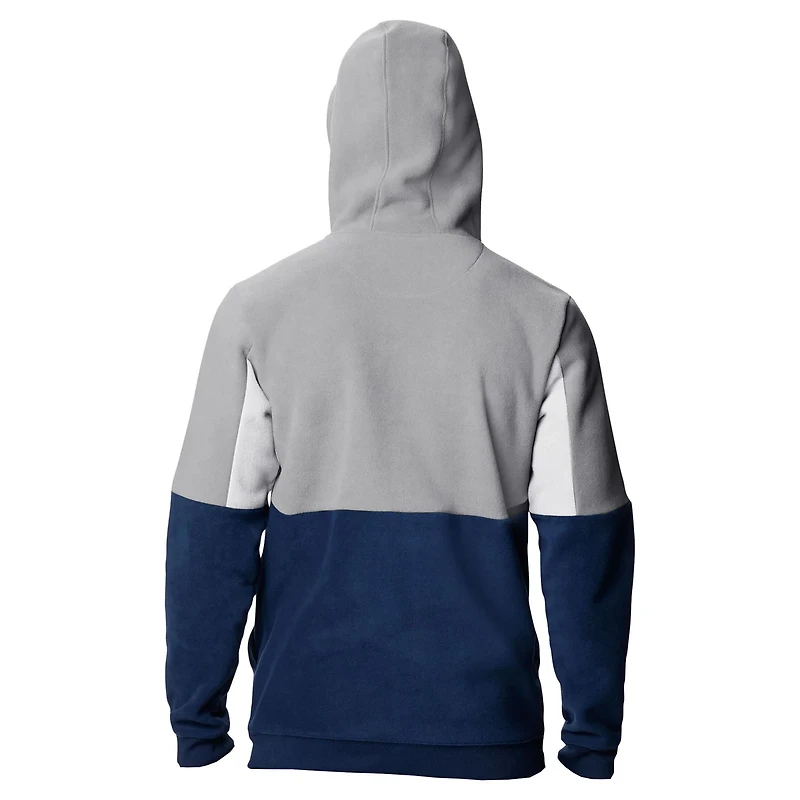 Columbia New York Yankees Lodge Fleece Quarter-Zip Hoodie