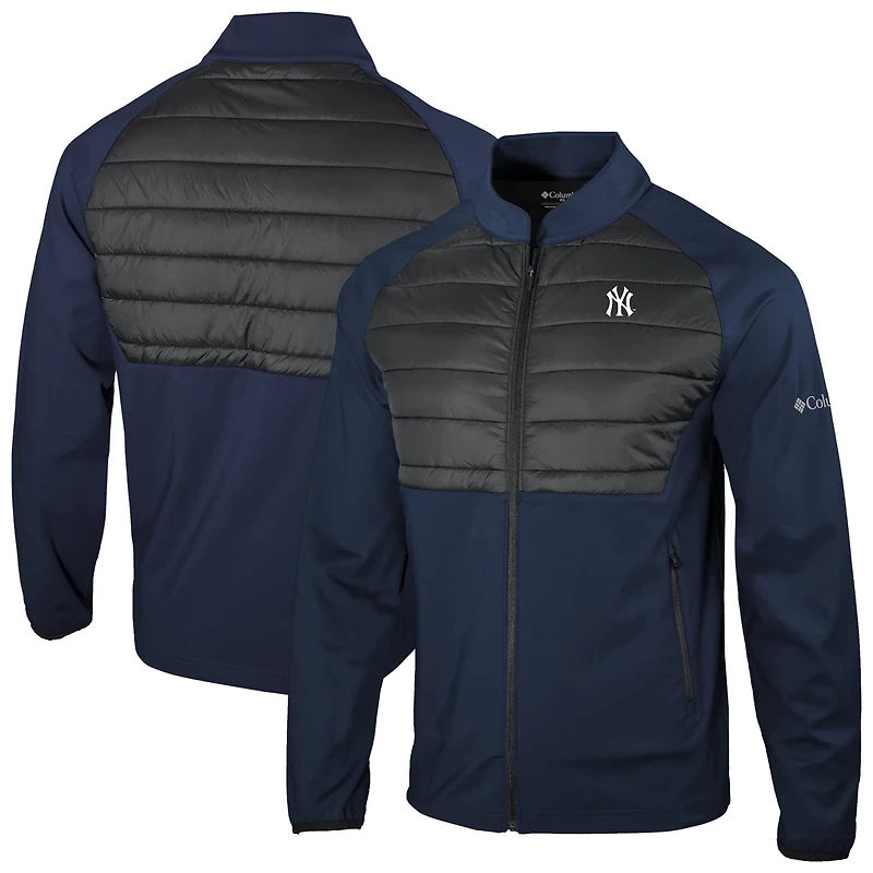 Columbia New York Yankees Omni-Wick The Element Full-Zip Jacket