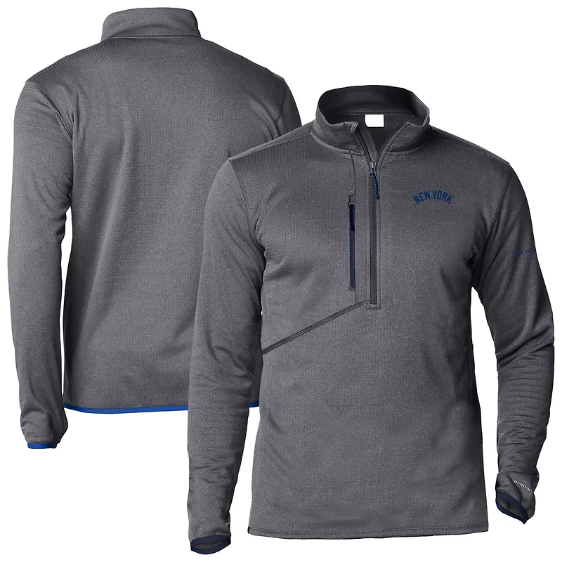 Columbia New York Yankees Park View Omni-Wick Half-Zip Top