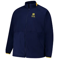 Columbia Notre Dame Fighting Irish Big  Tall Flanker IV Fleece Raglan Full-Zip Jacket