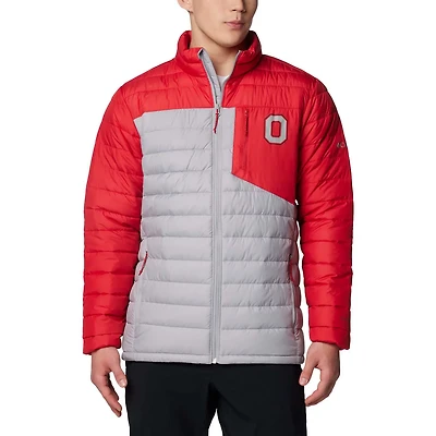 Columbia Ohio State Buckeyes Double Blitz Omni-Heat Infinity Insulated Full-Zip Jacket