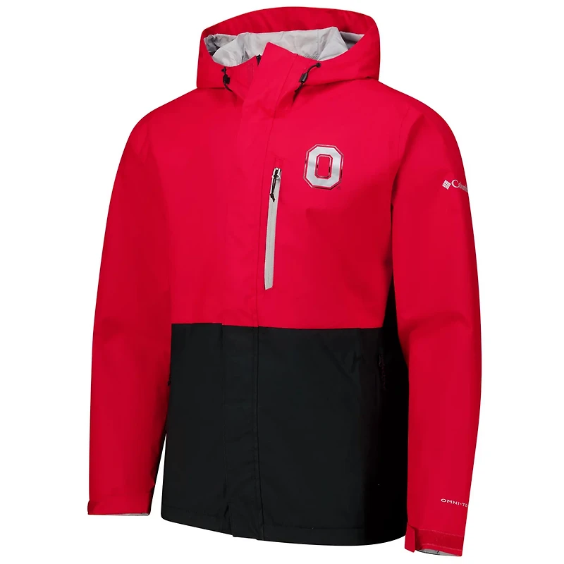 Columbia Ohio State Buckeyes Field Bound Omni-Tech Full-Zip Jacket
