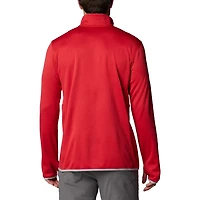 Columbia Ohio State Buckeyes Park View Grid Fleece Omni-Wick Half-Zip Jacket