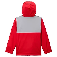 Columbia Ohio State Buckeyes Rainy Fields Lined Omni-Tech Full-Zip Hoodie Jacket