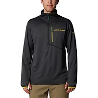 Columbia Oregon Ducks Park View Grid Fleece Omni-Wick Half-Zip Jacket