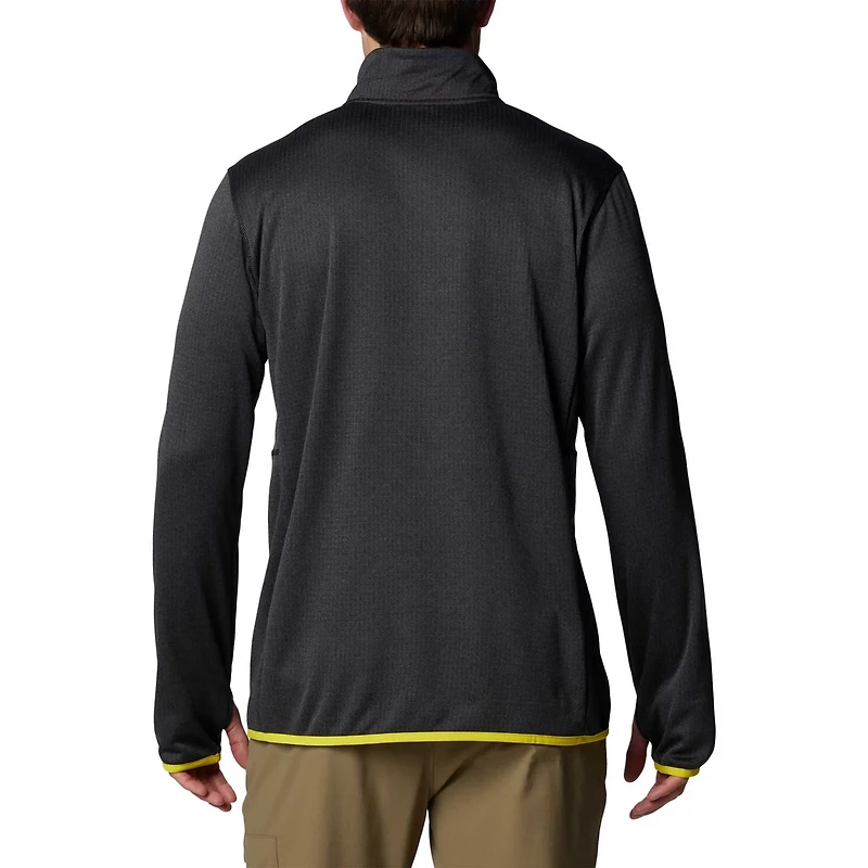 Columbia Oregon Ducks Park View Grid Fleece Omni-Wick Half-Zip Jacket