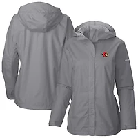 Columbia Ottawa Senators Arcadia Omni-Tech Full-Zip Hooded Rain Jacket