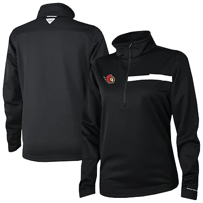Columbia Ottawa Senators Skiff Guide Fleece Omni-Shade Quarter-Zip Jacket