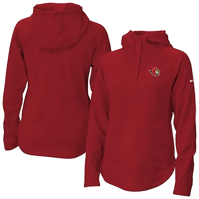 Columbia Ottawa Senators Sweater Weather Quarter-Snap Hoodie
