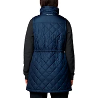 Columbia Penn State Nittany Lions Crested Peak Full-Zip Vest