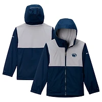 Columbia Penn State Nittany Lions Rainy Fields Lined Hoodie Full-Zip Jacket