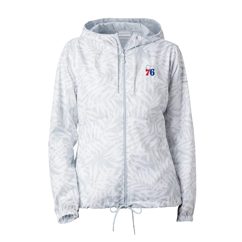 Columbia Philadelphia 76ers Flash Forward Full-Zip Windbreaker Jacket