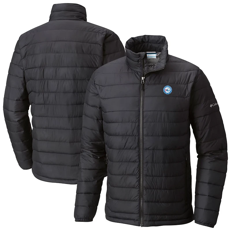 Columbia Philadelphia 76ers Powder Lite Omni-Heat Reflective Full-Zip Jacket
