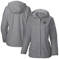 Columbia Philadelphia Flyers Arcadia Omni-Tech Full-Zip Hooded Rain Jacket