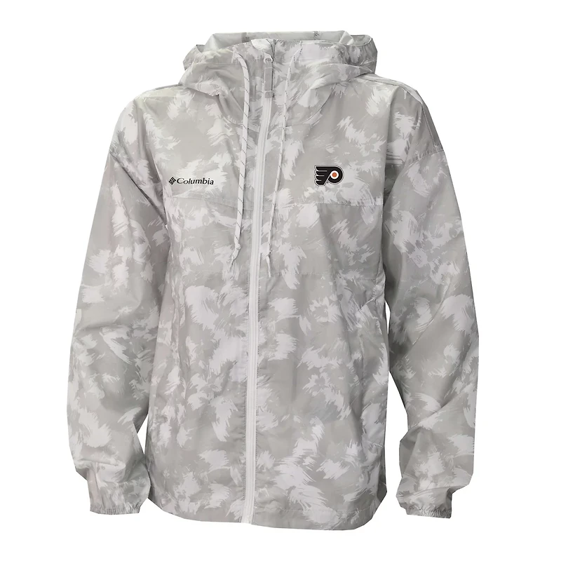 Columbia Philadelphia Flyers Flash Challenger Omni-Shade Full-Zip Windbreaker Jacket