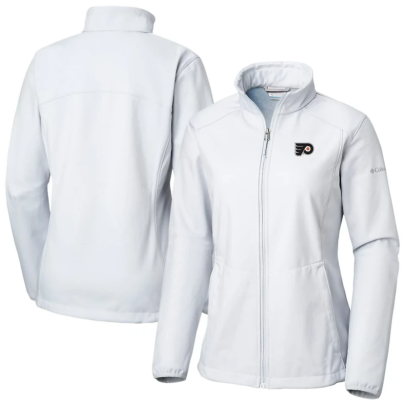 Columbia Philadelphia Flyers Kruser Ridge II Shoftshell Full-Zip Jacket