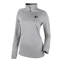 Columbia Philadelphia Flyers Shotgun Omni-Wick 20 Raglan Quarter-Zip Top