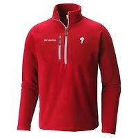 Columbia Philadelphia Phillies Fast Trek III Half-Zip Fleece Pullover