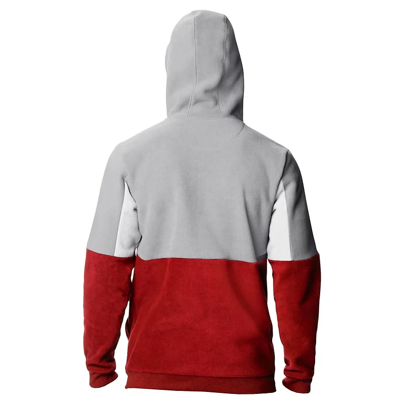 Columbia Philadelphia Phillies Lodge Fleece Quarter-Zip Hoodie