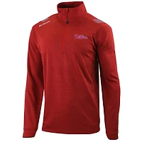 Columbia Philadelphia Phillies Oakland Downs Omni-Wick Quarter-Zip Top